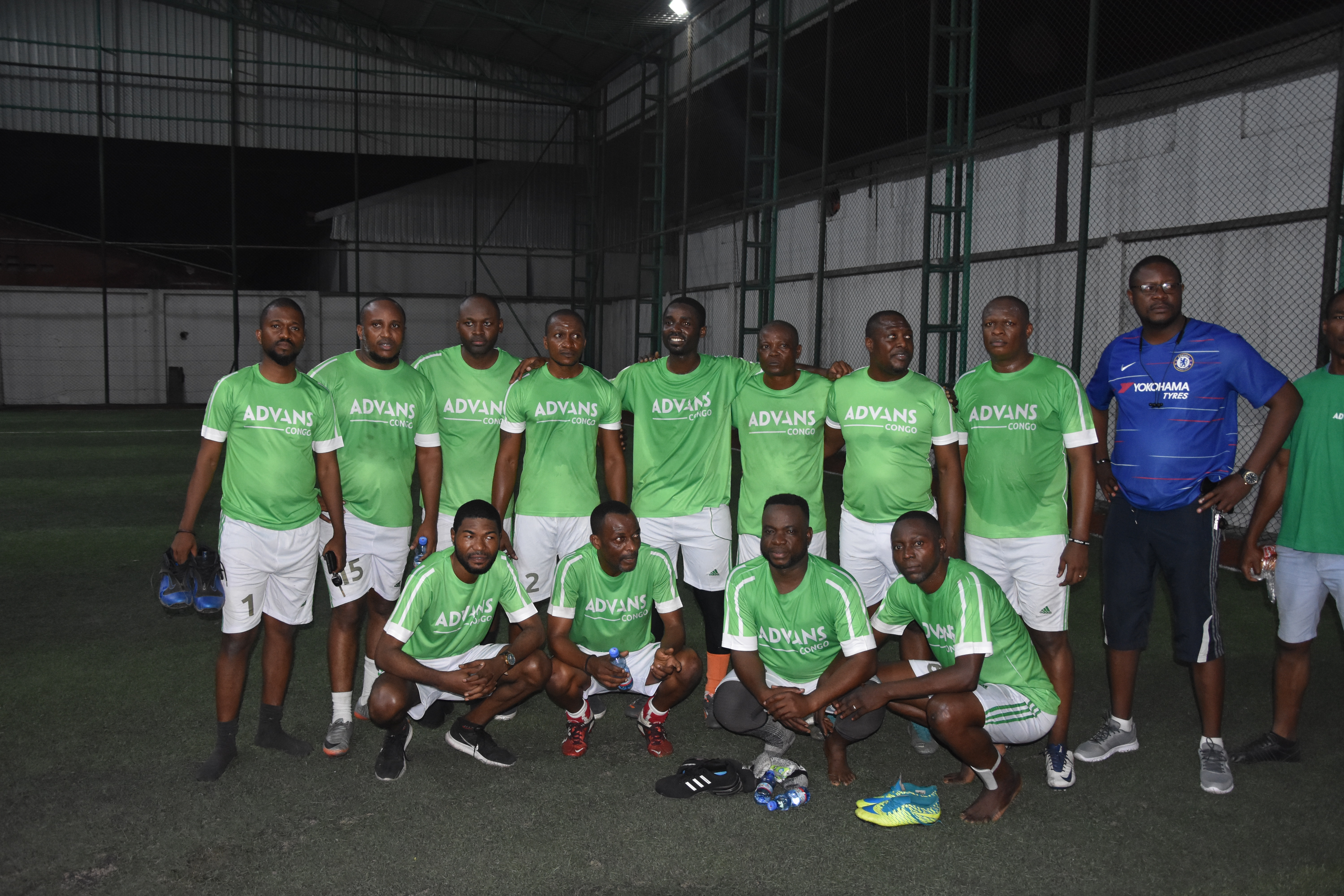 Mini tournoi de football : Advans Banque Congo qualifiée pour la phase des demi-finales
